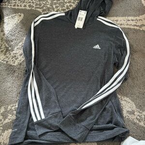 brand new adidas size L light weight hoodie